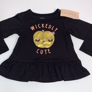 First Impressions Baby Girls’ Halloween T-Shirt